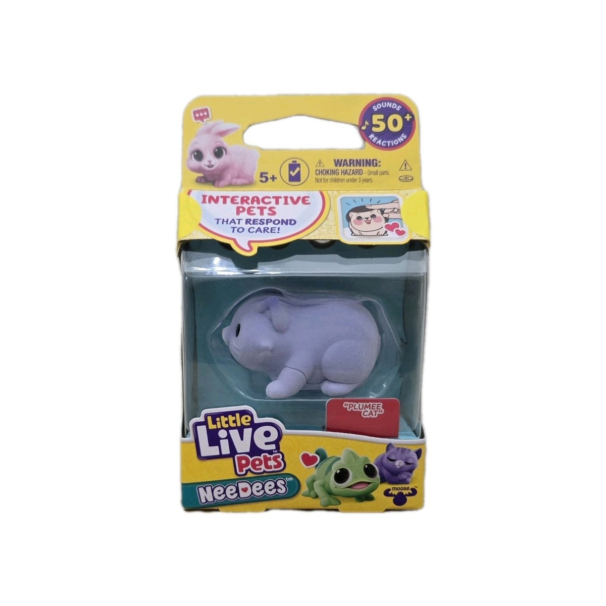 Little Live Pets NeeDees PLUMEE CAT Interactive Toy New/Unopened