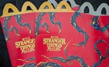 McDonald's 2026 Happy Meal Box x2 Lot of 2 Netflix Stranger Things Tales from 85