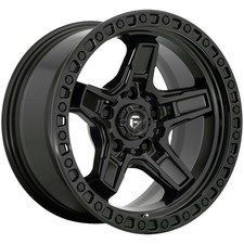 17x9 Matte Black Wheels Fuel D697 Kicker 6x5.56x139.7 1 Set Of 4 106.1