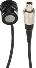 Shure WL185m Cardioid Lavalier Microphone with LEMO Connector - Black