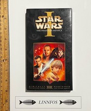 Star Wars Episode I: The Phantom Menace VHS, 2000 TESTED WORKS