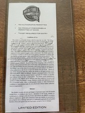 2009 Basketball Hall Of Fame Enshrinement Ceremony Ticket Jordan Limited Edition