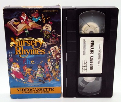 F.H.E. NURSERY RHYMES VHS Videocassette Mother Goose Fairy Tales 1987 60 minutes