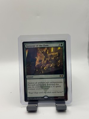 MTG, Rampage of the Clans $3 ORDER MIN 134 NM Ravnica Allegiance Regular