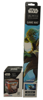 "Star Wars Unlimited Game Mat Yoda Und Soft Crate Obi-Wan Kenobi Neu Ovp 2. Wahl\""