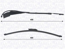 MAGNETI MARELLI 000723180457 Wischarm-Satz Hinten 400mm