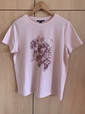 Comma Damen T-Shirt 38 Rosé Gr. 38/M Neu