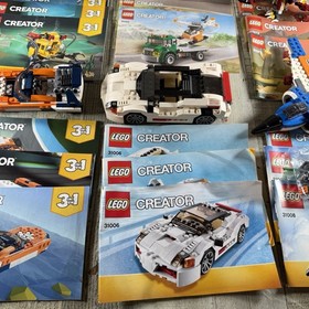 LEGO Creator  3-in-1 lot: 31043, 31090, 31073, 31089, 31006, 31008, 31018 7 Lot