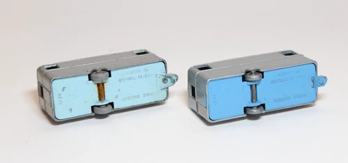 Matchbox Lesney MB 74 Mobile Refreshments Canteen x2 inc RARE LIGHT BLUE BASE