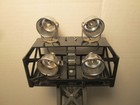 L@@K ESTATE FIND MARX 4 SPOTLIGHT TOWER FOR TRAIN LAYOUTS VERY NICE $9.99 !! — photo 2