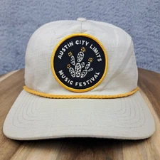 Howler Bros Hat Cap Snap Back Rope Patch Austin City Limits Music Festival Mens