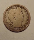 1895 BARBER QUARTER.    GOOD-VERY GOOD CONDITION.
