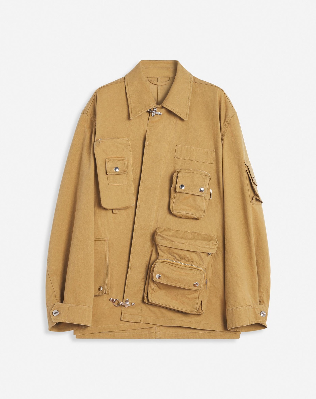 LANVIN MEN'S SABLE COTTON UTILITY JACKET MSRP $2990