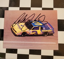 🏁🏆Dale Earnhardt Autographed NASCAR Card