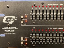 Peavey Q231F Dual Channel Graphic Eq With FLS Feedback Location