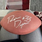 Ron Dayne Signed Wilson NFL Football