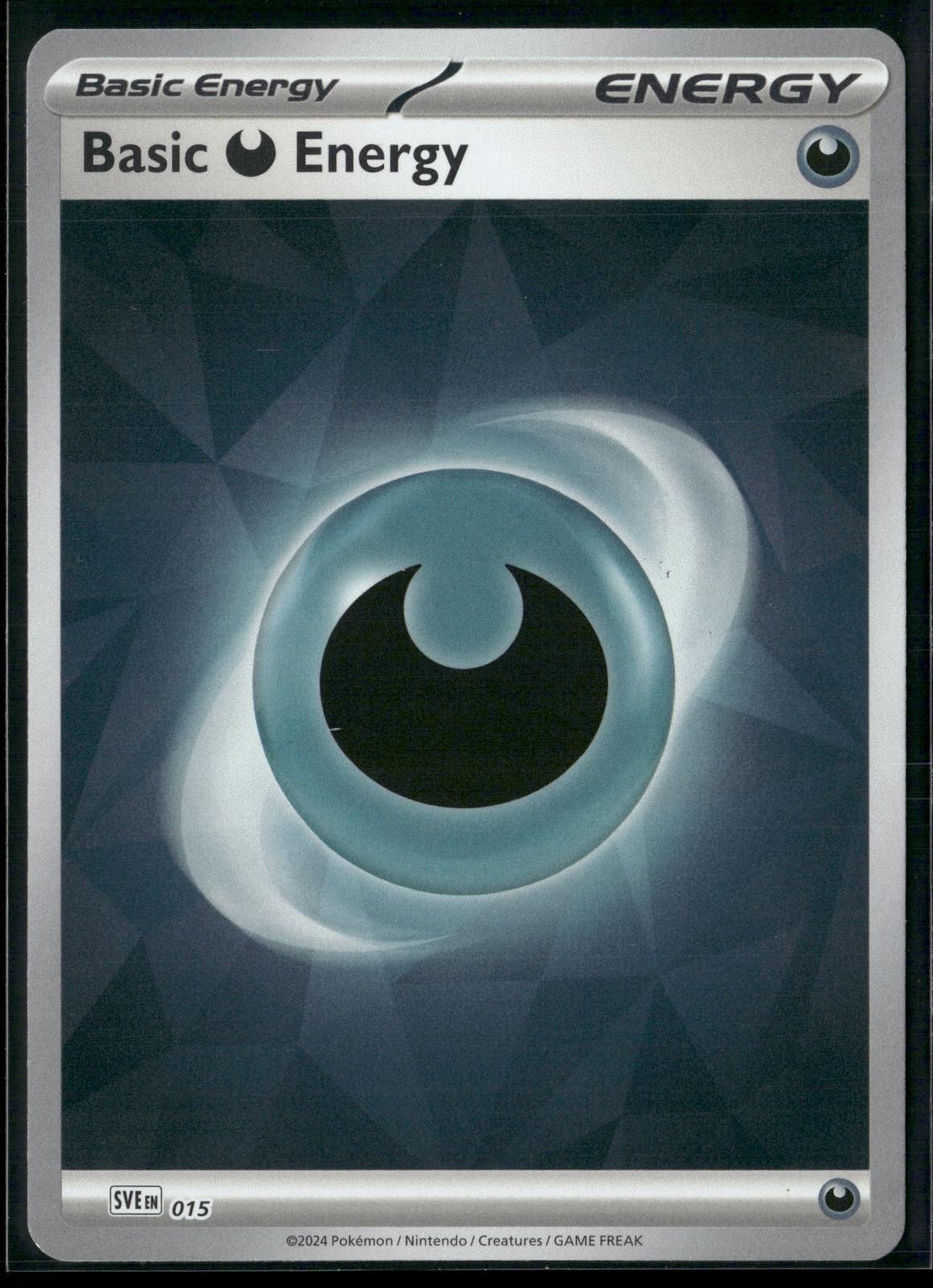 Basic Darkness Energy 015 Scarlet & Violet Energies Pokemon Holo Near Mint