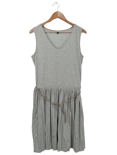 TOMMY HILFIGER Abito estivo Donna Abito Taglia IT 46 grigio chiaro stile casual