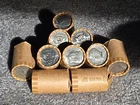 New ListingRoll of 20 Kennedy Half Dollars – Circulated 50¢ Coins - Free Shipping