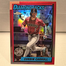 Corbin Carroll Chrome 2025