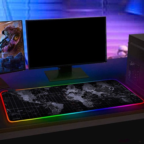 LED Mauspad Beleuchtungsmodus Einstellbar Glühender -Matte - Afbeelding 6 van 12