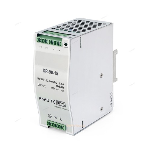 90W 15V 6A Din Rail Power Supply For HOMSECUR Video Door Intercom System - Picture 5 of 10