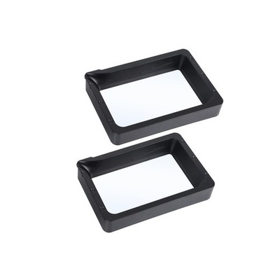 2PCS Resin Tank for Photon Mono 4K, Plastic Resin Vat with FEP Pre-... Fast Ship