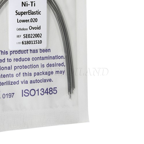 Sale Ortho NITI Arch Wire/Stainless/NITI Rectangular Arch Wire Full Sizes - Afbeelding 85 van 176