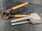 VTG Set Metal Nutcracker Wooden Handles & Aluminum Ice Crusher