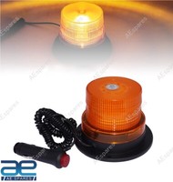 12V/24V LED Amber Blinklicht Stroboskop Notfall Warnlicht Magnetisch
