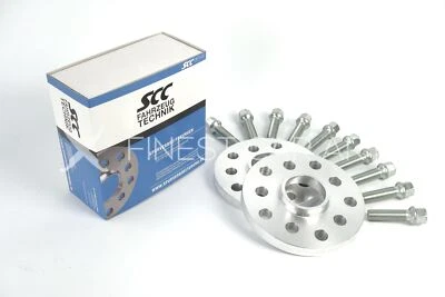 20mm 2x10mm SCC Spuverbreiterung Platten Bentley 5 x112 NLB 57,1 + Radschrauben - Bild 1 von 2