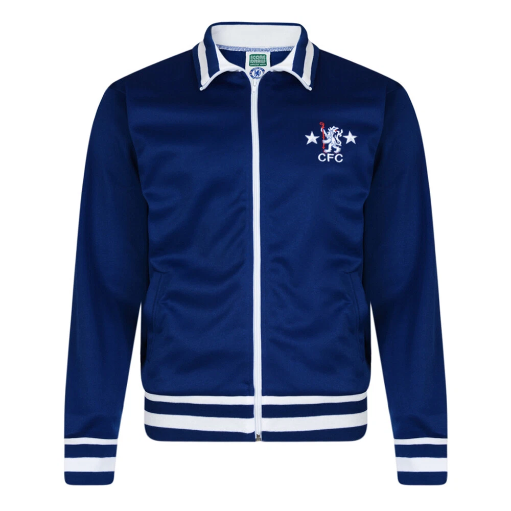 RETRO REPLICA MEN'S FC CHELSEA 1978/1979 JACKET TRAINING SOCCER FOOTBALL  SIZE M | eBay