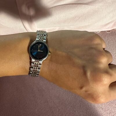 YSL authentic vintage watch - baby blue authentic silver watch YSL authentic vintage watch - baby blue authentic silver  main image 3