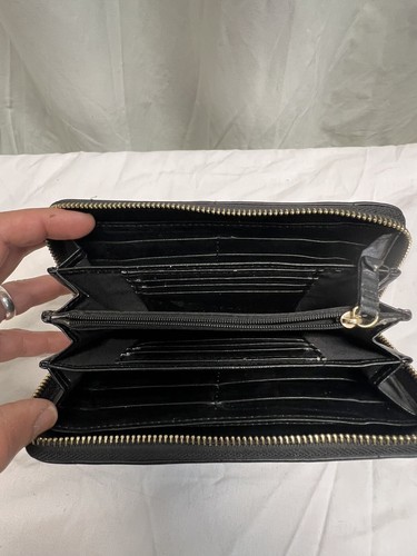 VALENTINO Bamboo Zip Around Wallet Taupe - Picture 7 of 11