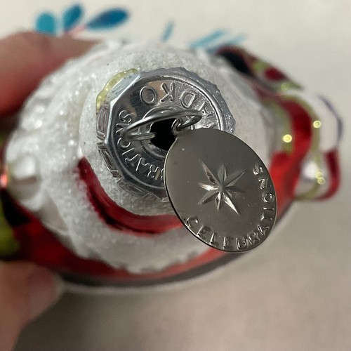 Celebrazioni di Radko Decorazione Natalizia Vetro 5” Babbo Natale 25° Anniversario - Foto 2 di 7