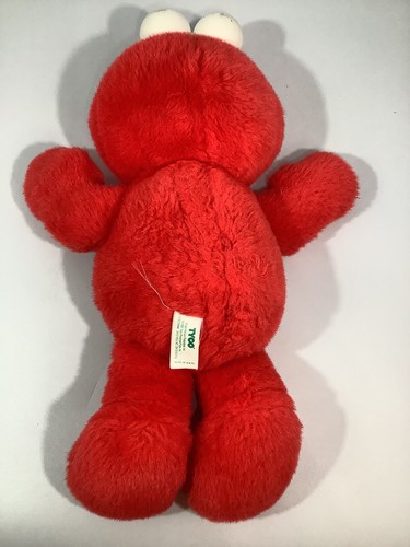 1995 Tickle Me Elmo Plush Tyco Sesame Street Works 16” - Picture 3 of 4