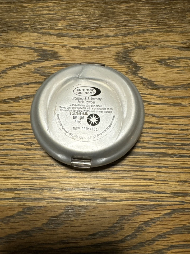 Physicians Formula Summer Eclipse Bronzing Powder3205 SUNLIGHT No Box Brand New - Image 2 of 2