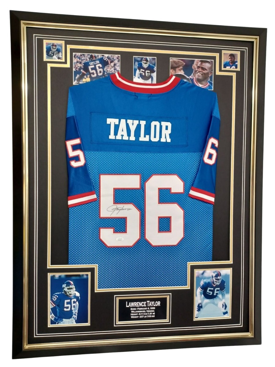 New York Giants Legend Lawrence Taylor Signed Jersey Autographed