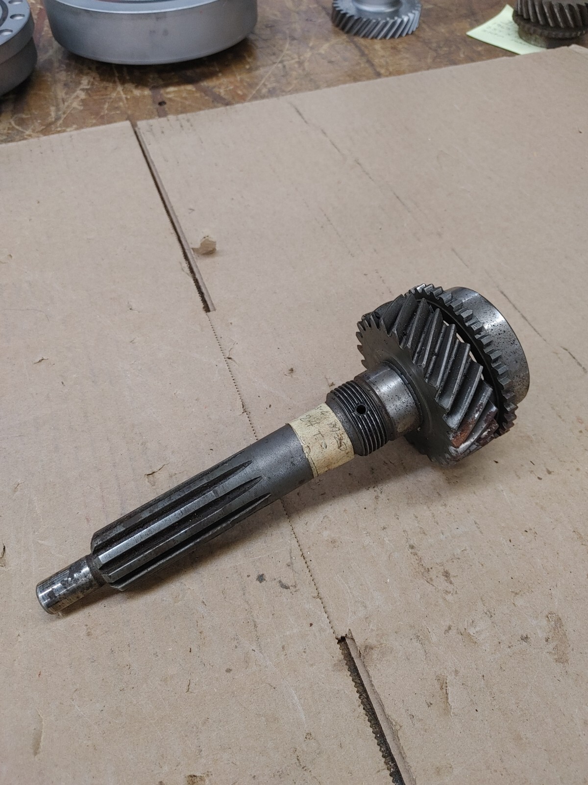 19631964 Muncie M20 4 Speed GM Input Shaft 3924781 24T 10 Spline Wide