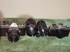 Yashica Tl Electro X, Minolta Xg-9, 2 lens, other accessories Not Tested/As Is.