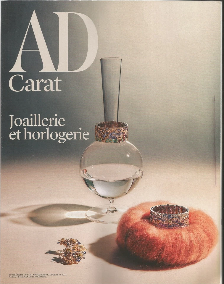 AD Architectural Digest No. 181, Nov-Dec 2023, L'Esprit Francais + AD Carat - Image 2 of 2