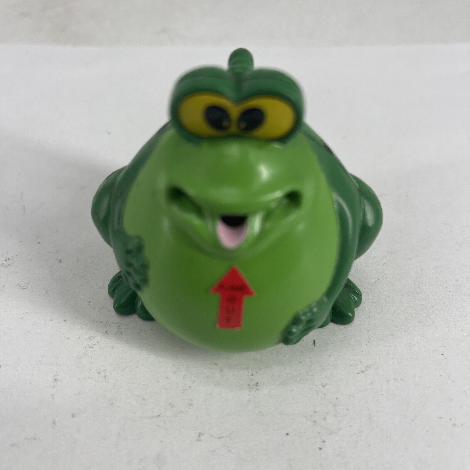 RARE VINTAGE Green Frog Lighter Refillable Butane Pocket Lighter, Needs Butane . Available Now for 16.12