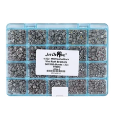 Dental Orthodontic Metal Brackets Brace Monoblock MIM MBT/Roth 018 022 Hooks 345