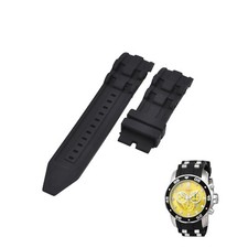 Pro Diver 6978 26mm Black Rubber Watch Strap For Invicta