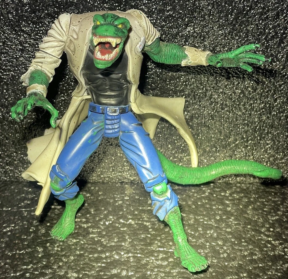 MARVEL Spider-Man Lizard Dr. Connors 1997 6" Toybiz Inc. The AMAZING SPIDER-MAN - Image 3 of 4