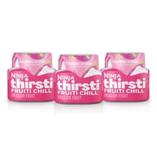 Thirsti Dragon Fruit Flavored Water Drops Zero Calorie Sugar Free Drink 3 Pack