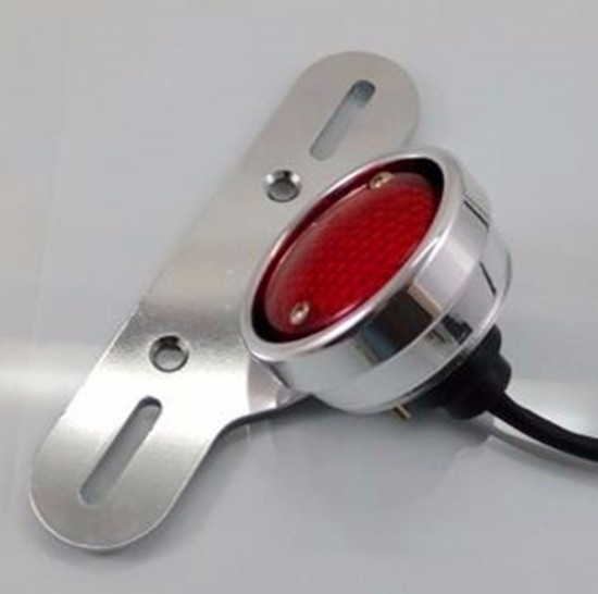 Retro LED Tail & Brake Light For Cafe Racer, Bobber, Chopper & Old School Cruiser Motorcycles