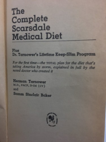 The Complete Scarsdale Medical Diet Plus Lifetime Keep Slim Vintage Book 1979 - Imagen 5 de 12