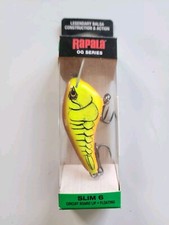 RAPALA OTT'S GARAGE SLIM 6 OGS06 RTBC ROOTBEER CRAWDAD NIB