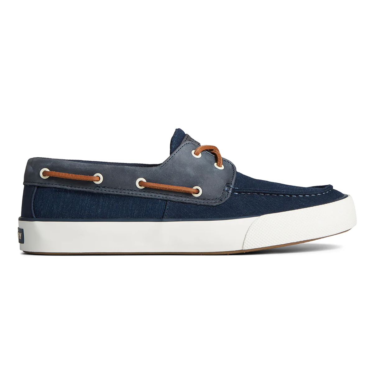 Sperry Top-Sider Men\'s Size 9 Bahama 2-Eye Navy Blue Boat Shoes Authentic Original™ 2 Eye Boat Shoe Navy - 2 main image 3